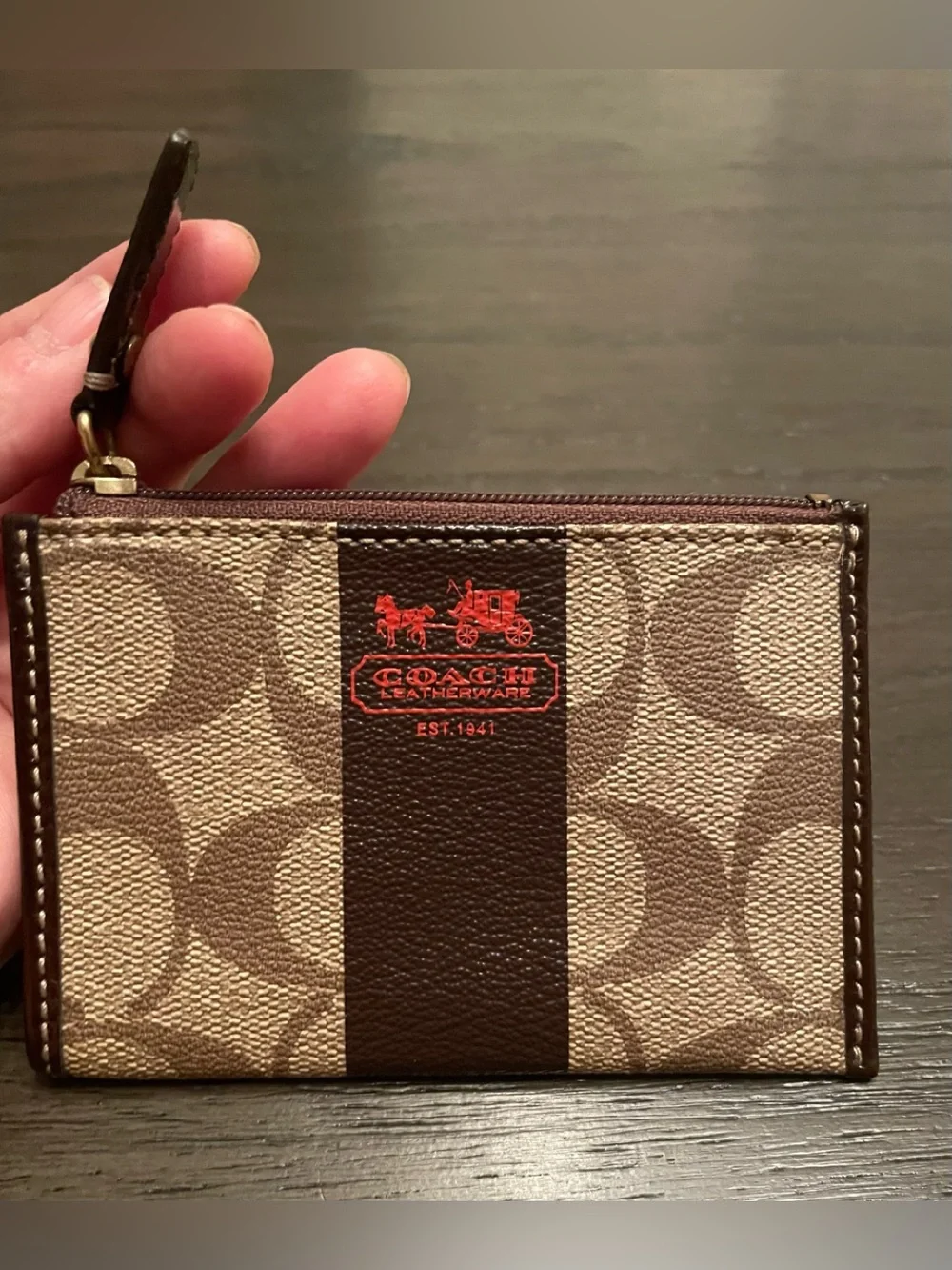 Coach Mini ID Card Case - Picture 1 of 4